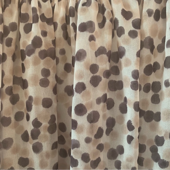 💜💜Lane Bryant Leopard Print Ruffled Blouse Size 18/20 - Picture 4 of 8